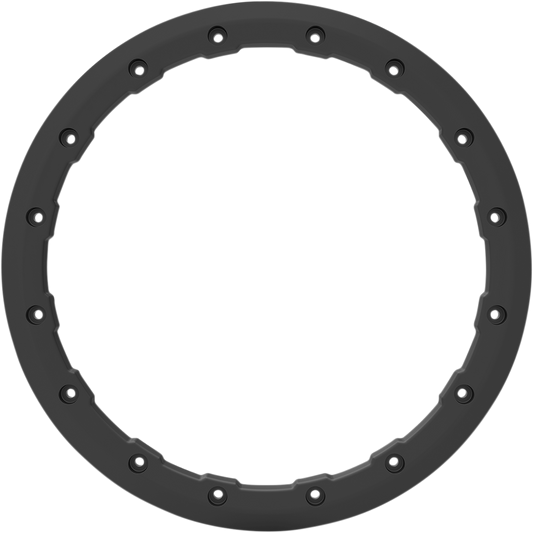 AMS Beadlock Ring Replacement for Roll'n 106 Wheels - 14 Inch Black Part 14B01