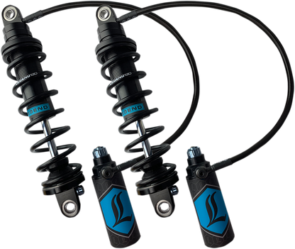 Legend Suspension Revo ARC Remote Reservoir Shocks - 13-Inch Heavy Duty Black by Legend Suspension Part 1310-1879