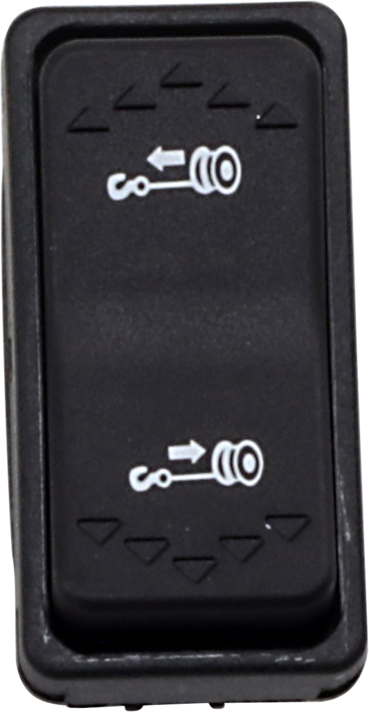 MOOSE OFFROAD Aggro Winch Dash Rocker Switch 105804 – Replacement for 3,500 lb. and 4,500 lb. Winches