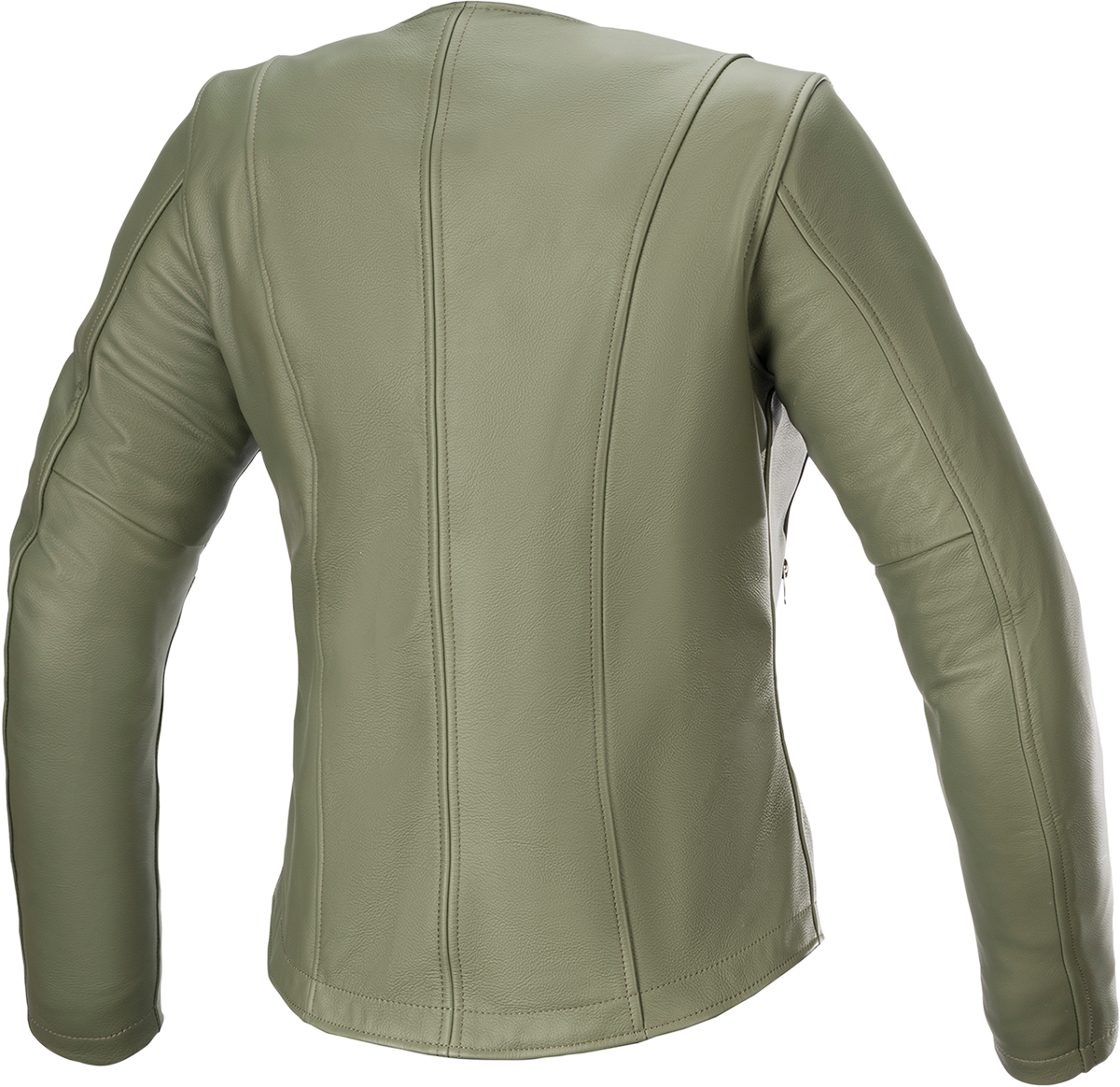 Alpinestars Stella Alice Jacket - Green US 14 / EU 50, Women's Motorcycle Riding Gear with Premium Leather and Adjustable Features