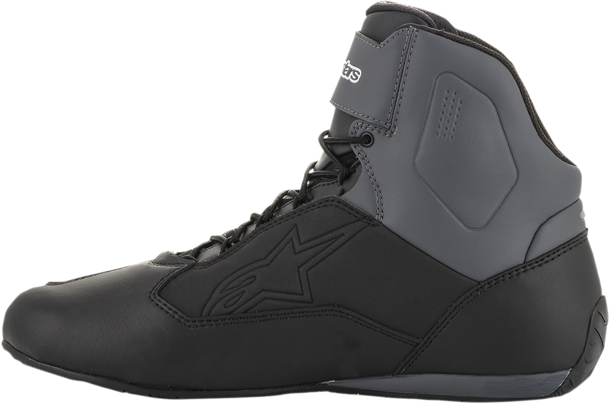 Alpinestars Faster-3 Drystar® Motorcycle Shoes - Black, Gray & Yellow, US 6.5