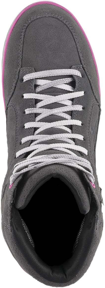 Alpinestars J-6 Waterproof Women's Shoes – Gray and Pink, US 5