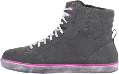 Alpinestars J-6 Waterproof Women's Shoes – Gray and Pink, US 5