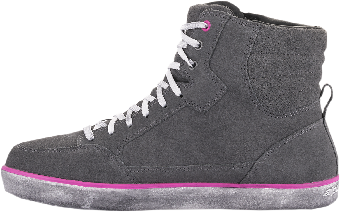 Alpinestars J-6 Waterproof Women's Shoes – Gray/Pink, US 5.5, Part 254222090955.5