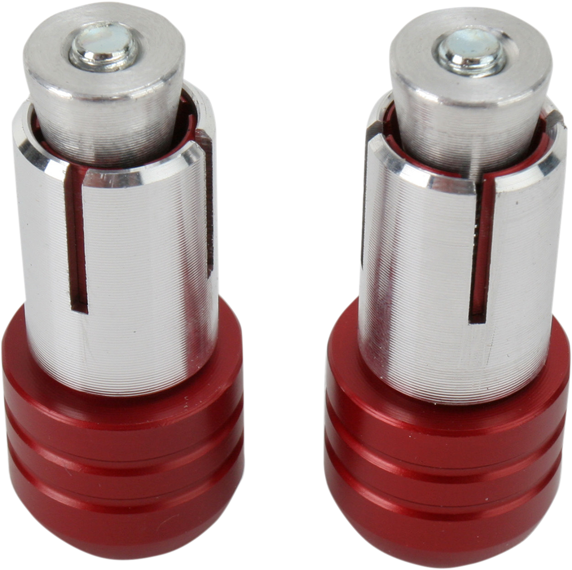 Renthal Handlebar End Plugs - Red E192 for 2011-T3 Aluminum and Steel Handlebars