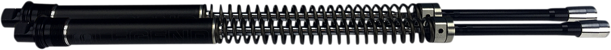Legend Suspension AXEO Trike Front Suspension for Harley-Davidson Tri-Glide 2009-2013, 41 mm Black Part 0414-0598