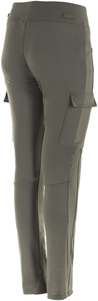 Alpinestars Stella Iria Pants - Women's Motorcycle Riding Trousers in Green, Size 2XL (Part Number 3339820-608-2X)