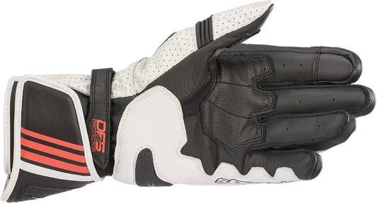 Alpinestars GP Plus R v2 Gloves - Black, White & Red, 3XL - Model 3556520-1304-3X