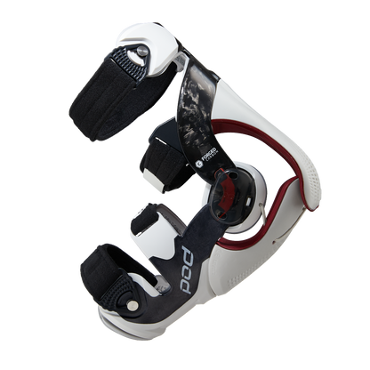 POD K8 3.0 Carbon Knee Brace for Right Leg, Small - Innovative Support with Impact Protection