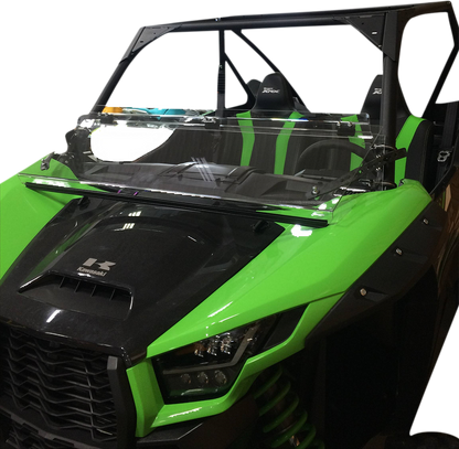 Moose Offroad Full Folding Windshield for KRX - Part Number LEMA100-0048