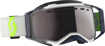 Scott Prospect Goggle Snow Cross Grey with Yellow and Silver Chrome Lens - Part 272846-1120313
