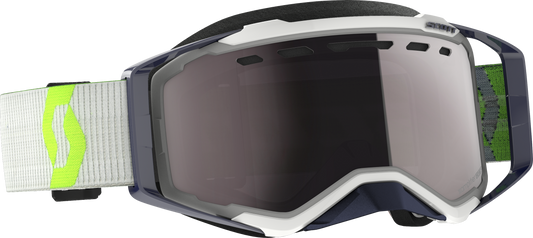 Scott Prospect Goggle Snow Cross Grey with Yellow and Silver Chrome Lens - Part 272846-1120313