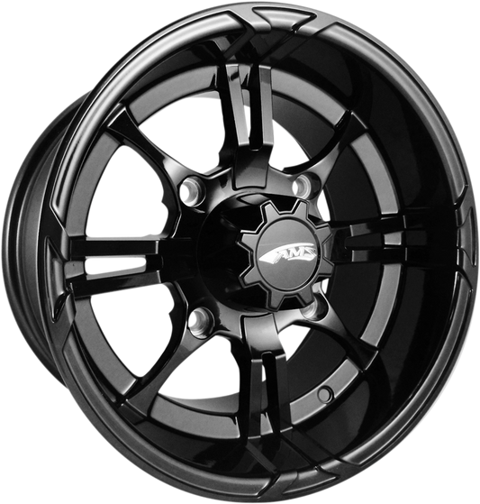 AMS Roll'n 108 Front Wheel in Black - 14x8 Inch, 4x137 Bolt Pattern - Part #0230-0861