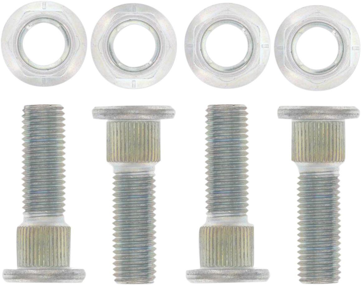 MOOSE OFFROAD Wheel Stud and Nut Kit for Yamaha Blaster, Raptor, Timberwolf, and YFZ - Part 85-1001