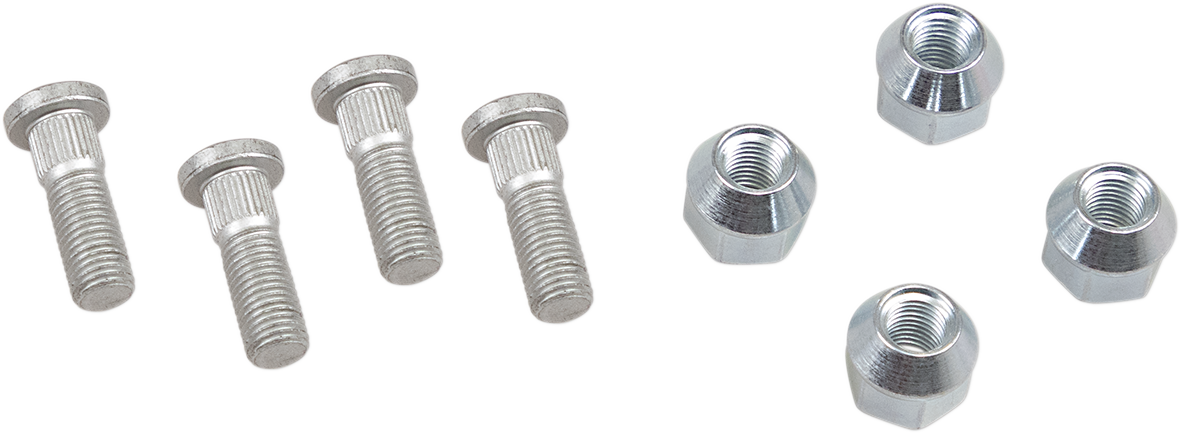 MOOSE OFFROAD Wheel Stud and Nut Kit for Arctic Cat, Kawasaki, and Suzuki - Part 85-1040