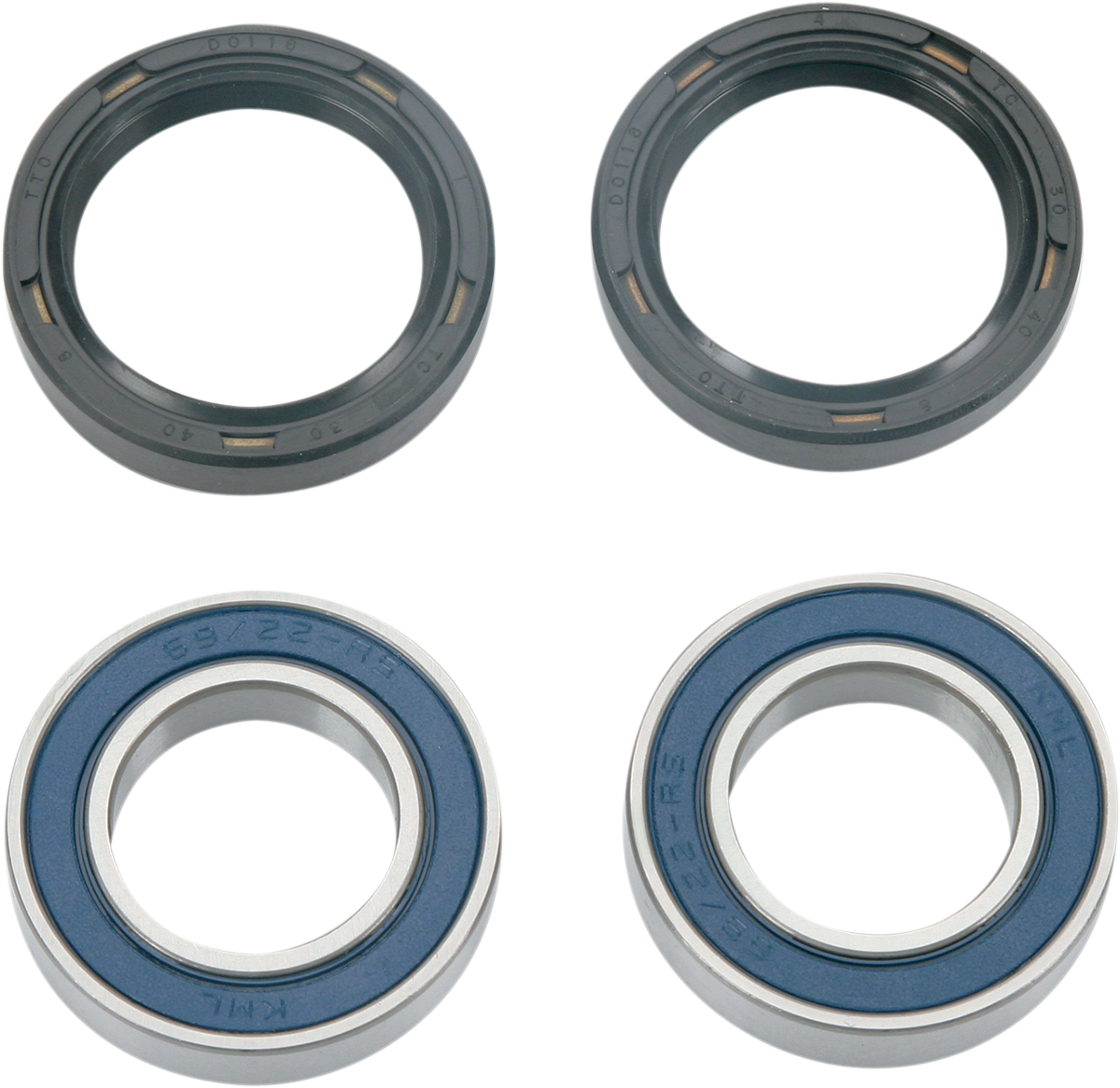Moose Offroad Front Wheel Bearing Kit for KX/YZ/WR/RMX/RM-Z 250/450, Part #25-1482