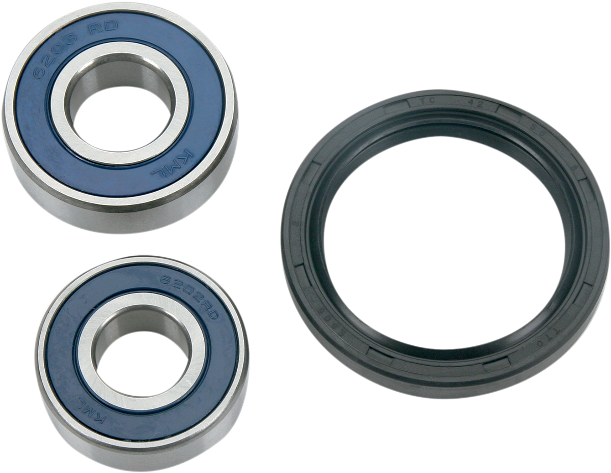 MOOSE OFFROAD Front Wheel Bearing Kit for Kawasaki KL/KLR (Part #25-1195)