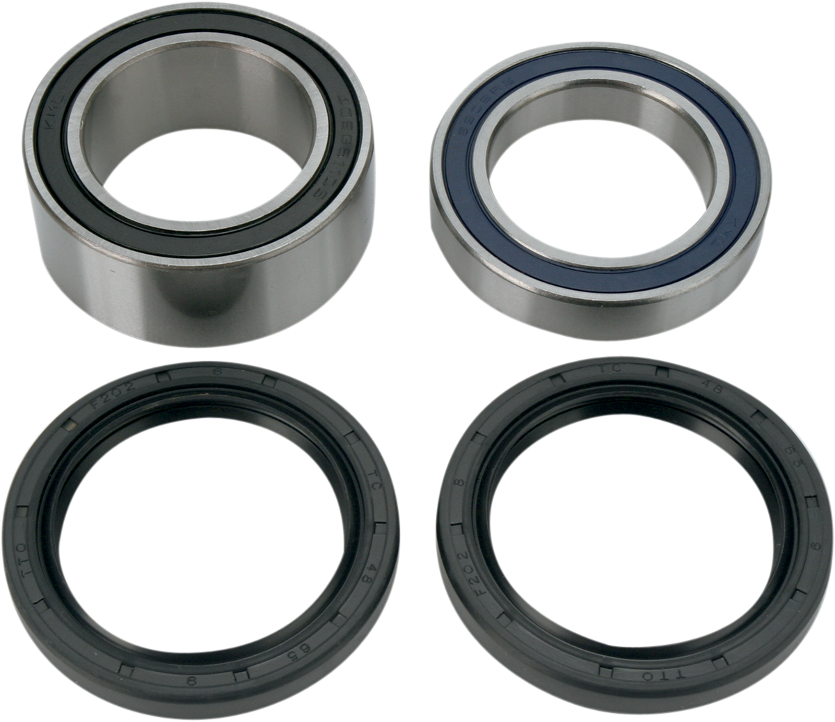 MOOSE OFFROAD Rear Wheel Bearing Kit for Kawasaki 25-1620 - Upgrade for Stock Carrier