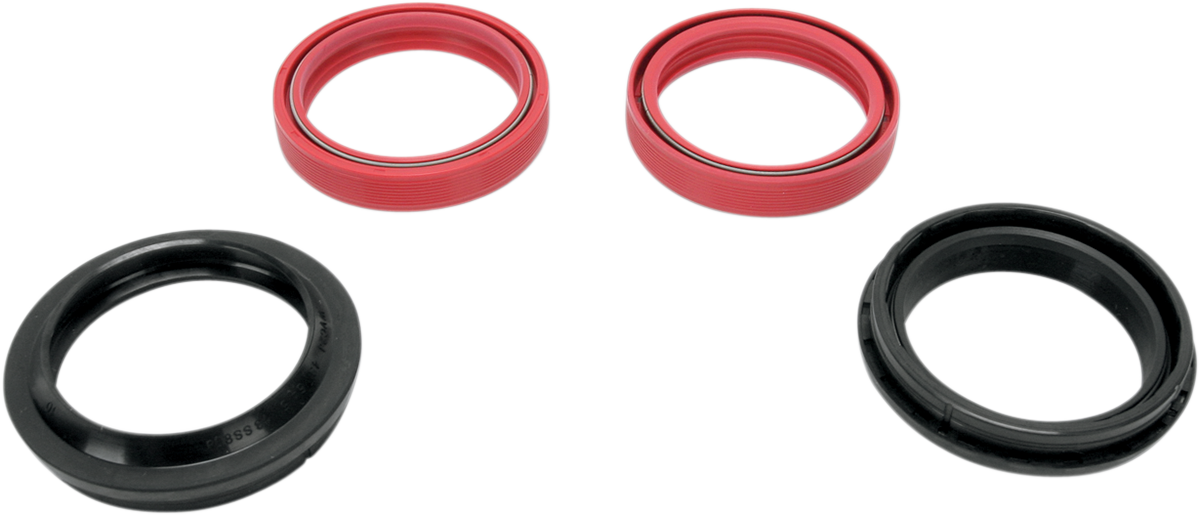 Moose Offroad 43 mm Fork Seal Kit (Part No. 56-134) - Durable Triple-Lip Design with Dust Wipers