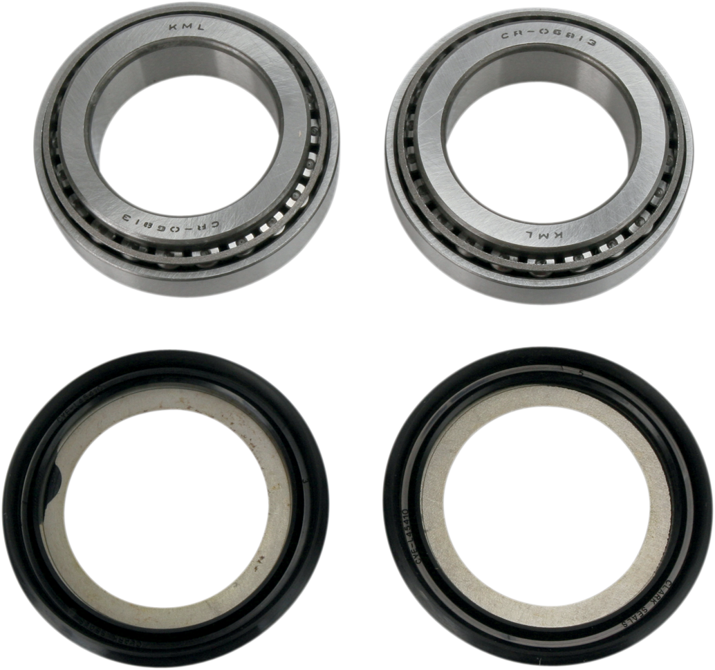 MOOSE OFFROAD Steering Stem Bearing Kit for Honda 22-1059 - Tapered Roller Bearings Upgrade