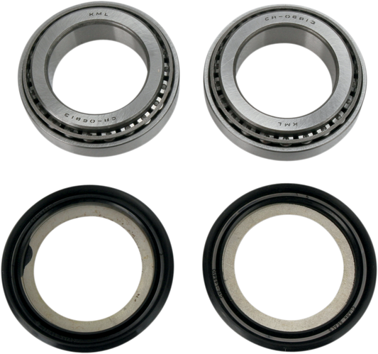 MOOSE OFFROAD Steering Stem Bearing Kit for Honda 22-1059 - Tapered Roller Bearings Upgrade