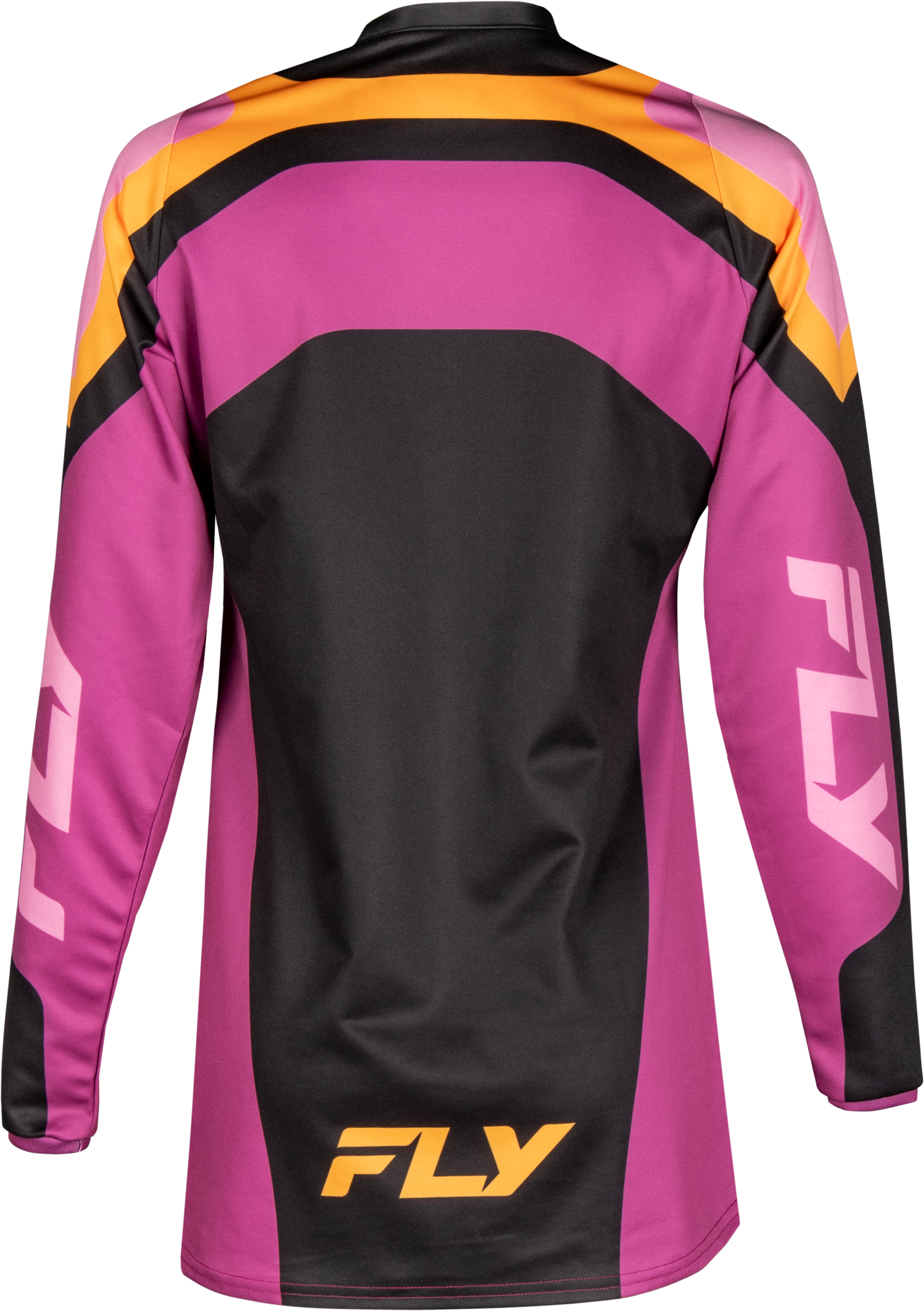 WOMEN'S F-16 JERSEY BLACK/MAUVE/YELLOW MD