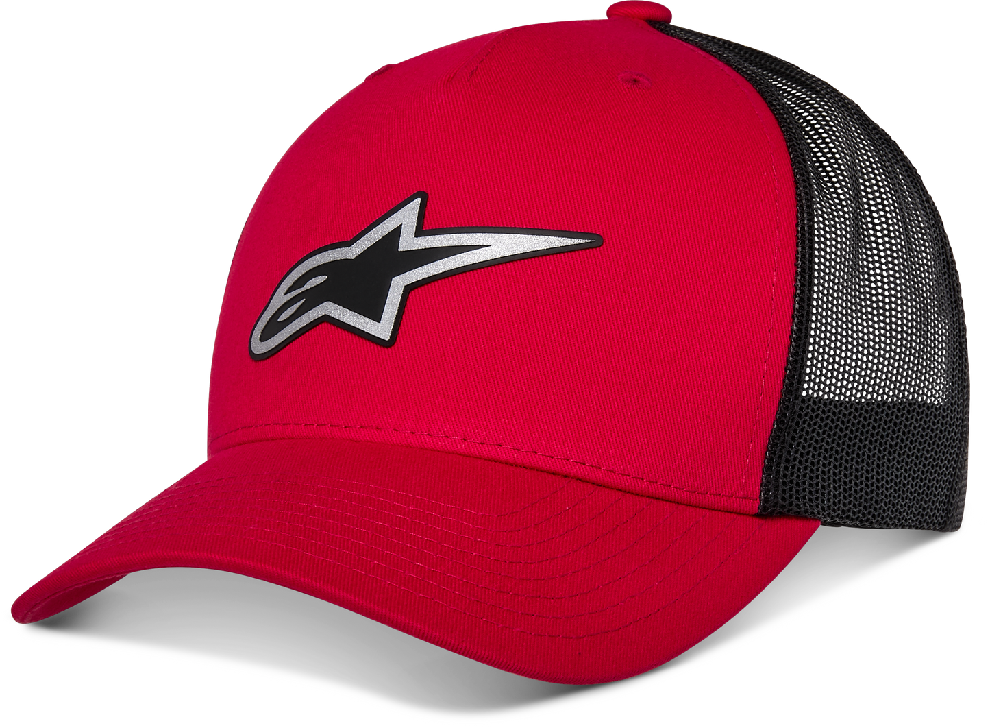 ALPINESTARS REFLECT AGELESS TRUCKER HAT RED/BLACK