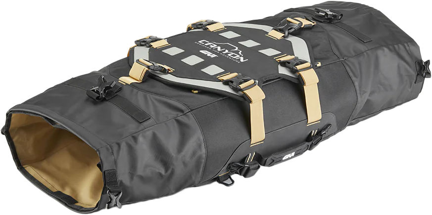 GIVI Canyon ADV Cargo Bag 45L Black - Durable Waterproof Motorcycle Storage