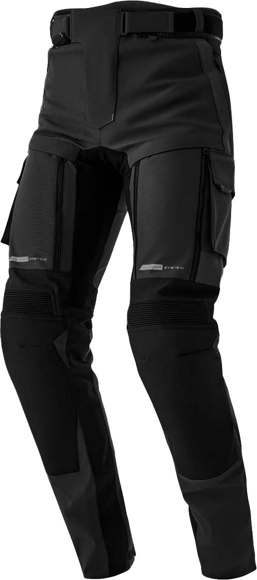 RST Ps Adventure D3O LL Pants Black Textile XXL – Waterproof & Abrasion-Resistant Motorcycle Riding Pants