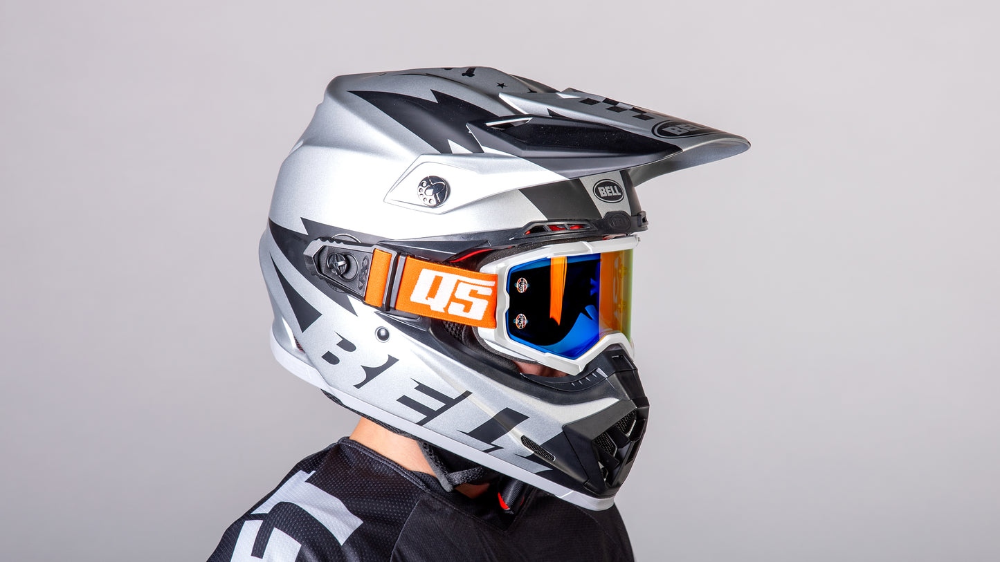 QUICK STRAP QS-65 Quick Straps Orange - Hassle-Free Goggle Attachment System