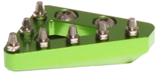 RFX FXRB 90101 99GN Solid Rear Brake Tip with Green Finish
