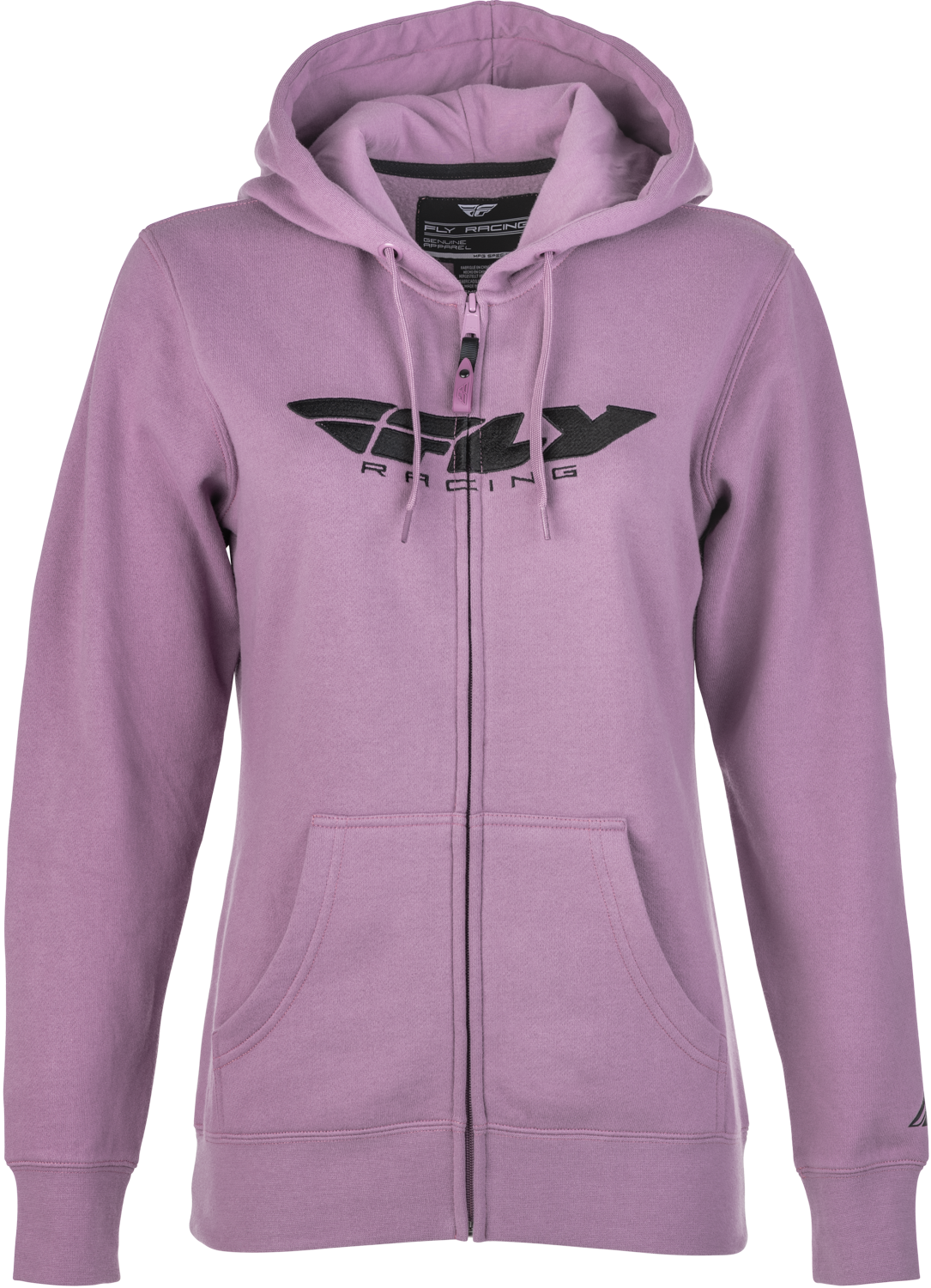 FLY RACING WOMEN'S FLY CORPORATE ZIP UP HOODIE MAUVE XL'XL