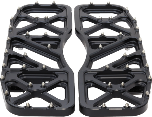 FLO MOTORSPORTS V5 Floorboards Black for Indian Roadmaster and Springfield Models
