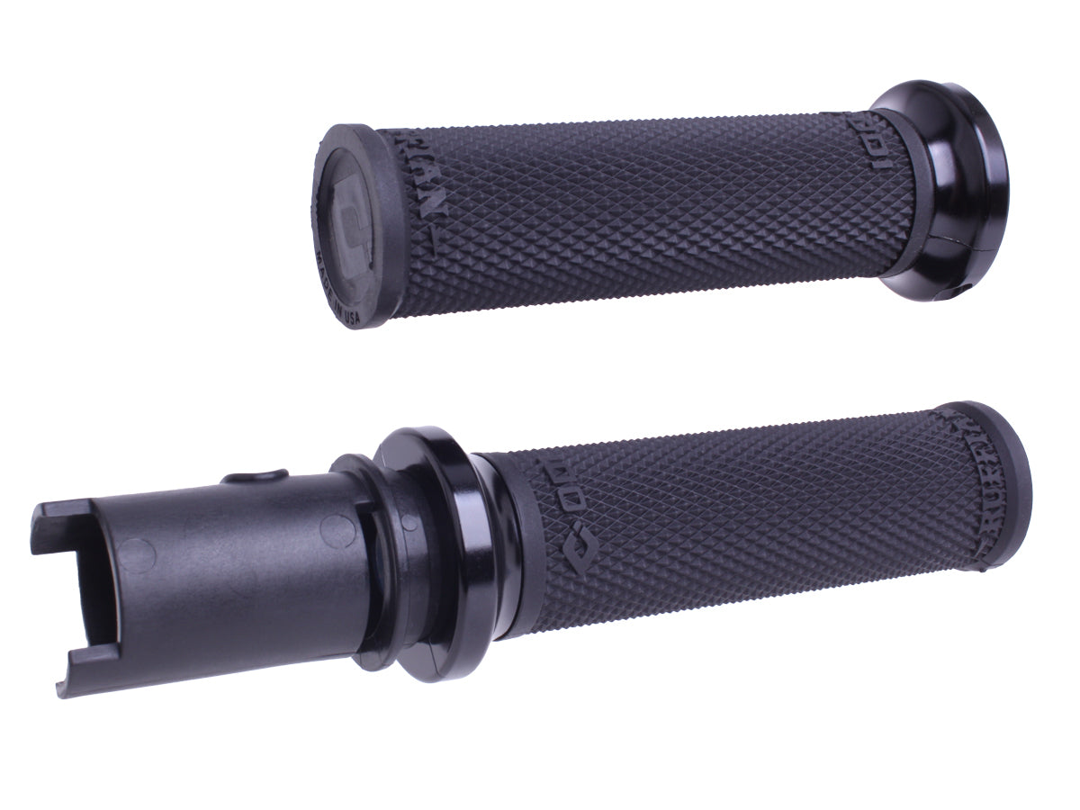 ODI Lock On Ruffian V-Twin Grips Black for Harley Davidson 2023-2024