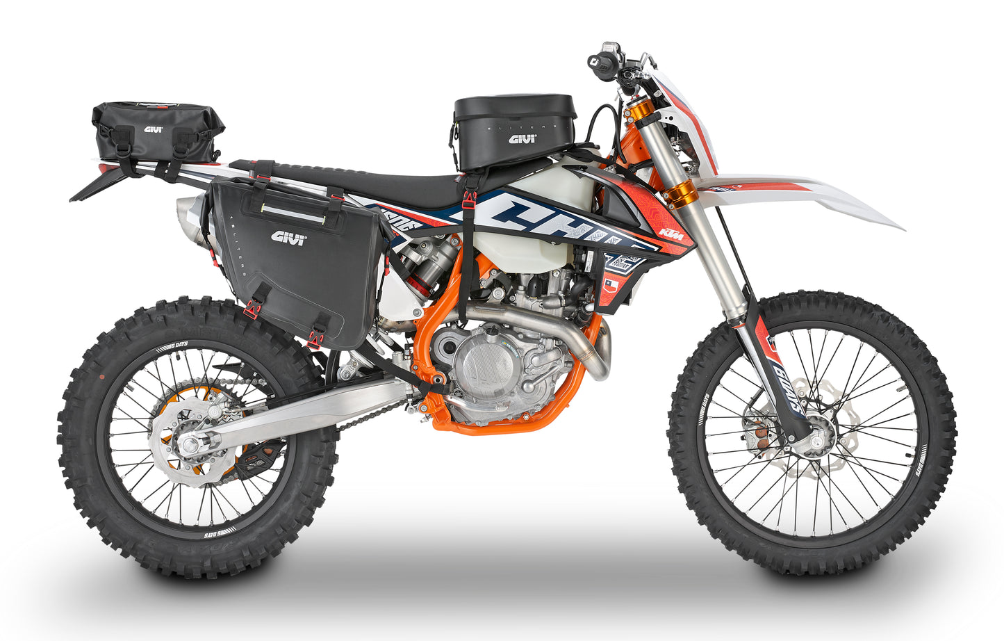 GIVI GRT718 Waterproof Saddle Bags 15L – Durable and Weather-Resistant Motorcycle Storage