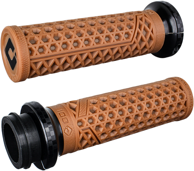 ODI Vans Signature Cable 1-Inch Gum Rubber Black Checker Motorcycle Handlebar Grips - V31VHCWGR-BC