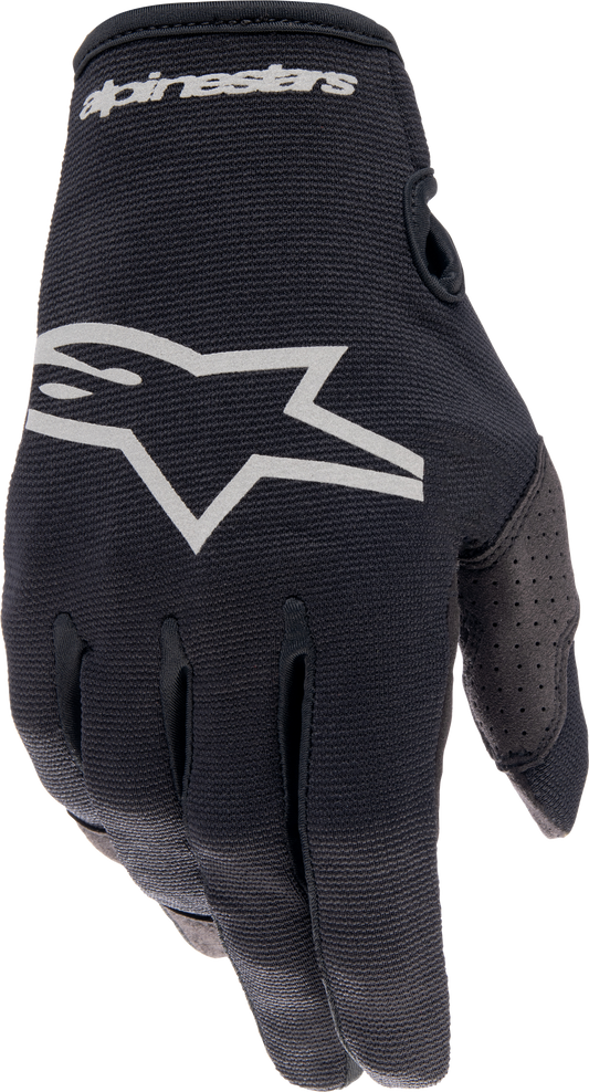Radar Gloves Black/Brushed Silver 2x
