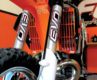 FLO Motorsports High Flow Radiator Brace Orange for KTM and Husqvarna Models