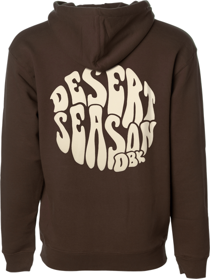 DBK Desert Season Hoodie Brown 2X - Comfortable Warmth and Classic Style