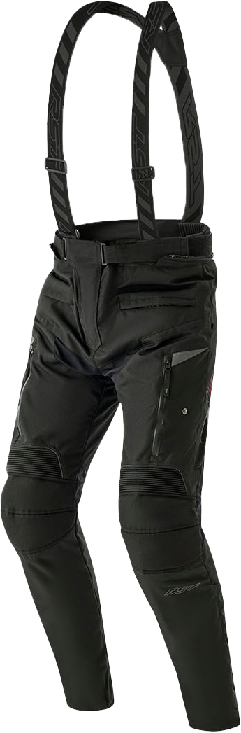 RST Paragon D3O Ladies Textile Pants - Black, CE AA Rated, Level 2 Hip & Knee Armor