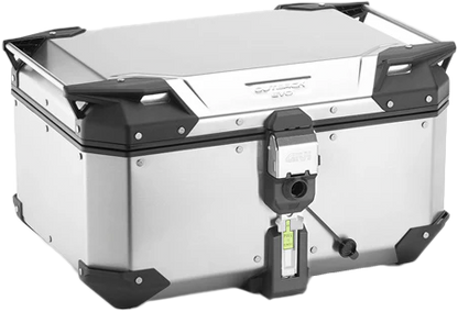 GIVI Outback EVO Smart Top Case 58L Silver with Monokey System and Security Lock