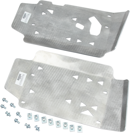 Moose Offroad Brute Force 656FB Left and Right Floorboard Skid Plates