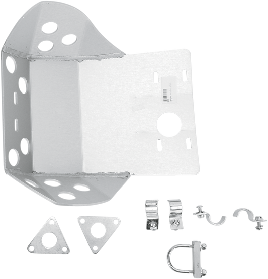 Moose Offroad Kawasaki KLR 650 290M Skid Plate - Silver Aluminum Protection