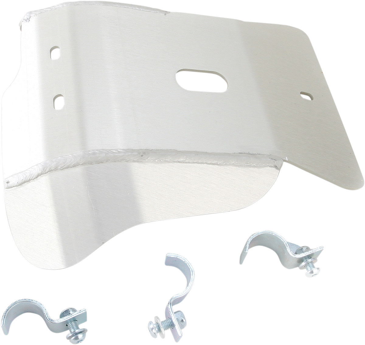 MOOSE OFFROAD Husqvarna & KTM 484 Skid Plate – Silver Aluminum Protection