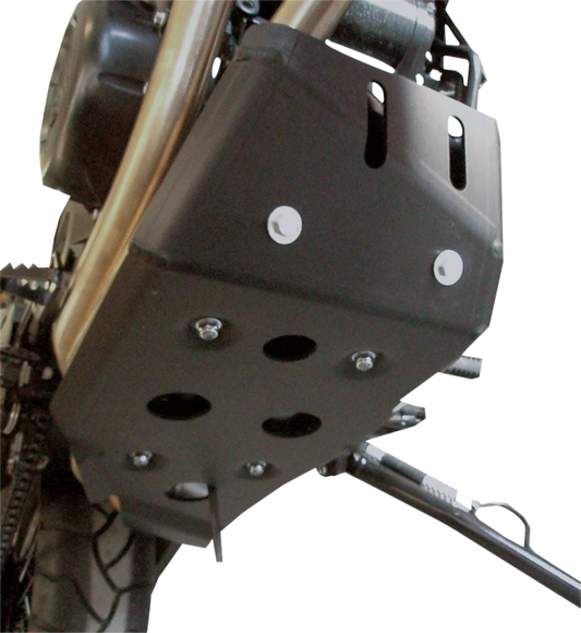 Moose Offroad Honda CRF250L Skid Plate 492 - Silver Aluminum Protection