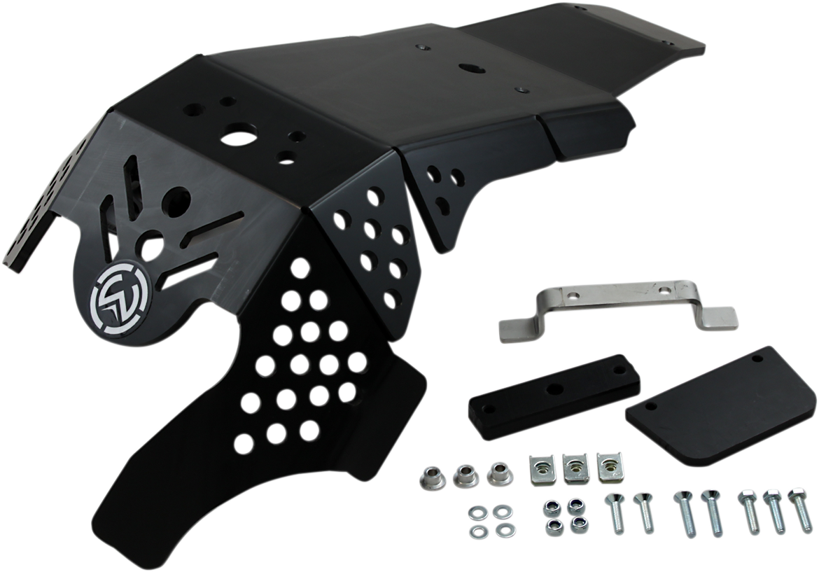 Moose Offroad Pro LG Skid Plate for Yamaha PX1459 - Heavy-Duty HDPE Protection