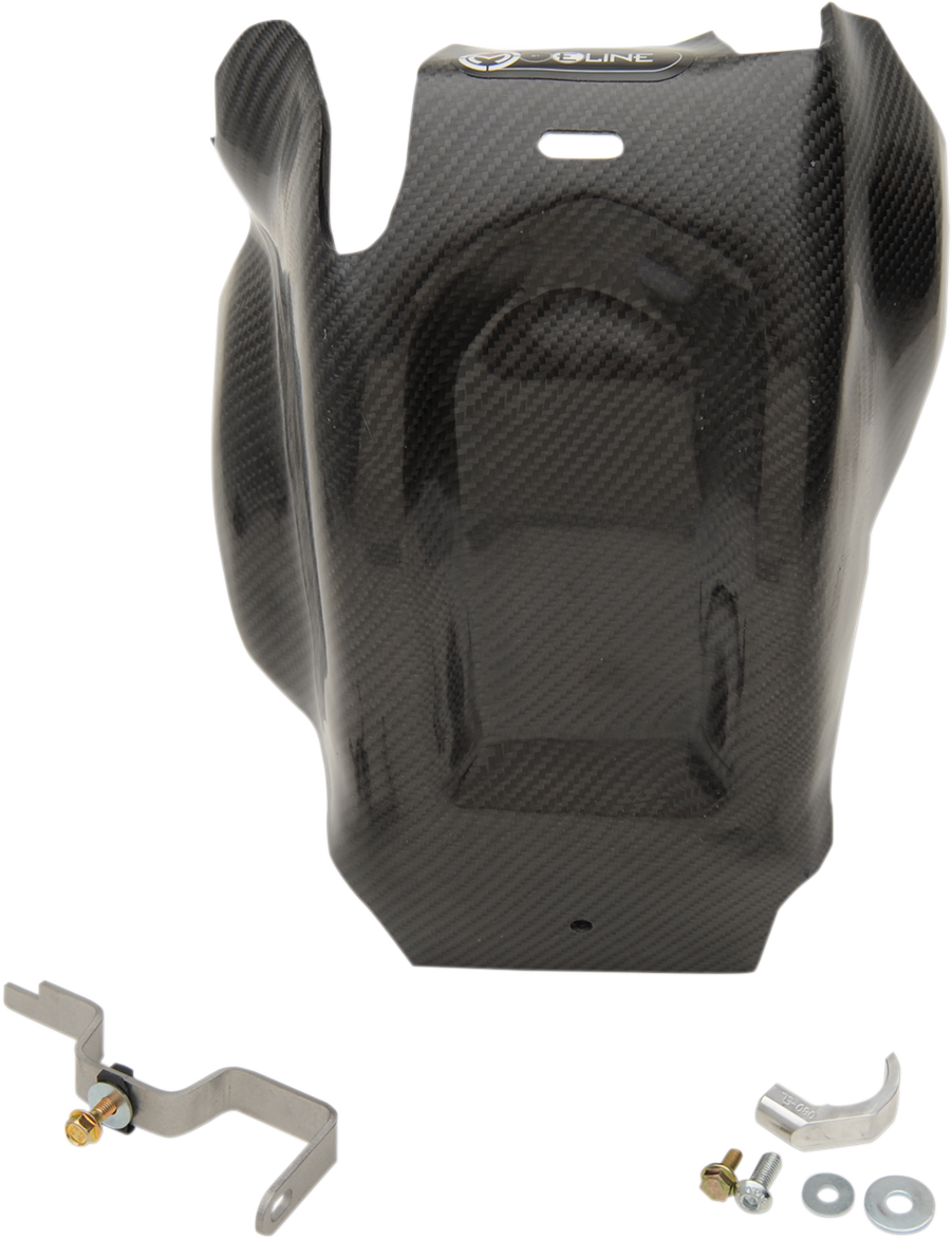 Moose Offroad Carbon Fiber Skid Plate for Husqvarna & KTM MSP25017