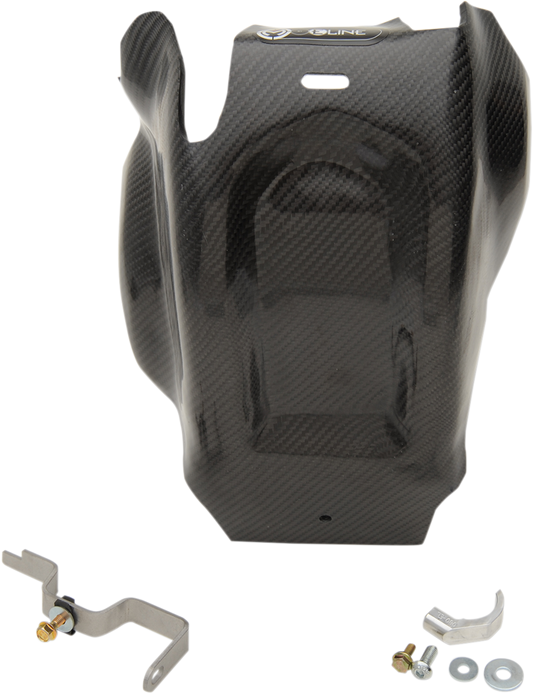 Moose Offroad Carbon Fiber Skid Plate for Husqvarna & KTM MSP25017