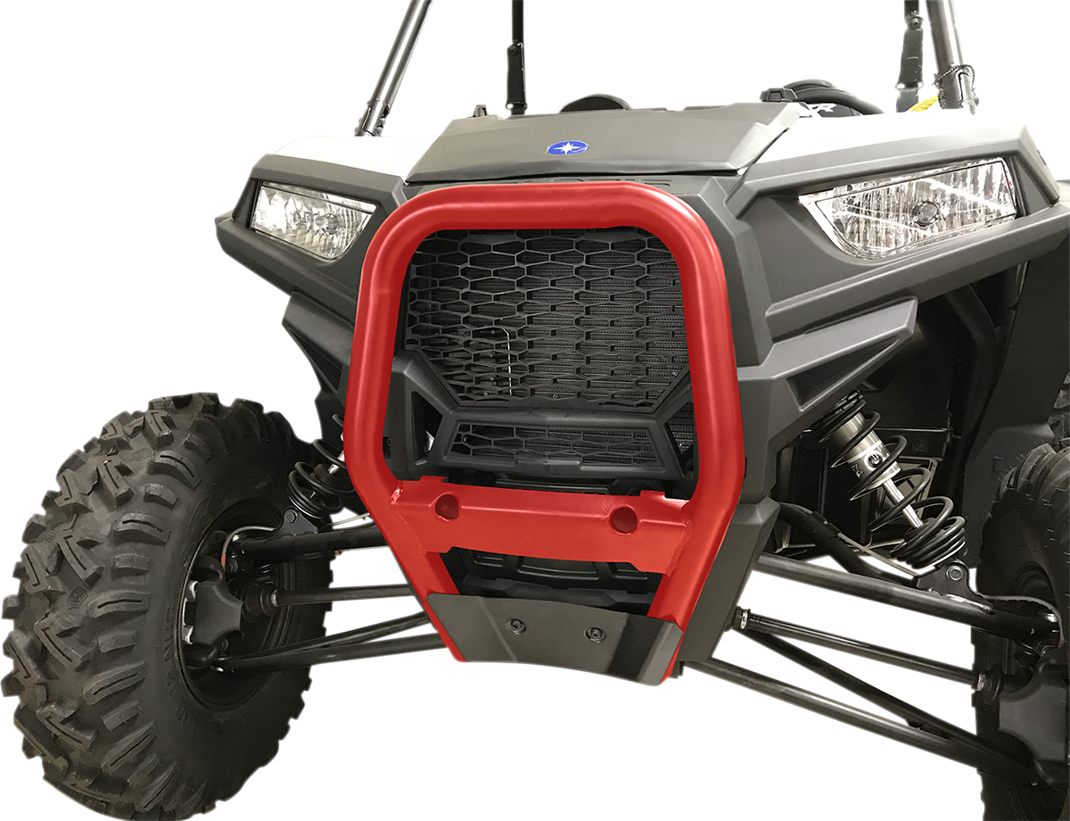 MOOSE OFFROAD Front Bull Bar for RZR - Part #0530-1444 in Red