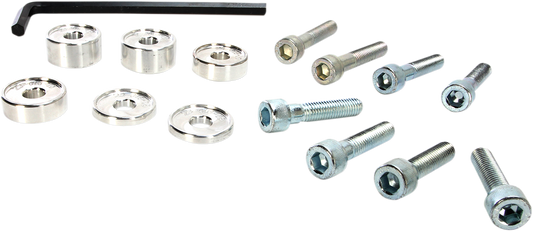 Moose Offroad Handlebar Riser Kit 23-016 – 5mm to 30mm Height Adjustment